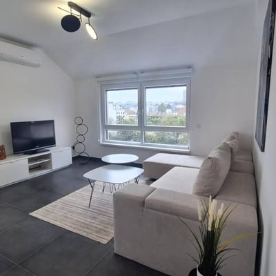 Rental of a new 3-room apartment, 63 m², in Vozdovac district, Belgrade, Serbia